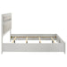 Miranda California King, E.King, Queen, Full, & Twin Bed Black & White - National Warehouse Furniture (Buffalo, NY)