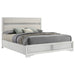 Miranda California King, E.King, Queen, Full, & Twin Bed Black & White - National Warehouse Furniture (Buffalo, NY)