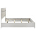 Miranda California King, E.King, Queen, Full, & Twin Bed Black & White - National Warehouse Furniture (Buffalo, NY)