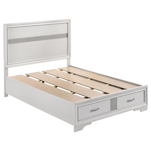 Miranda Full & Twin Storage Bed White - National Warehouse Furniture (Buffalo, NY)
