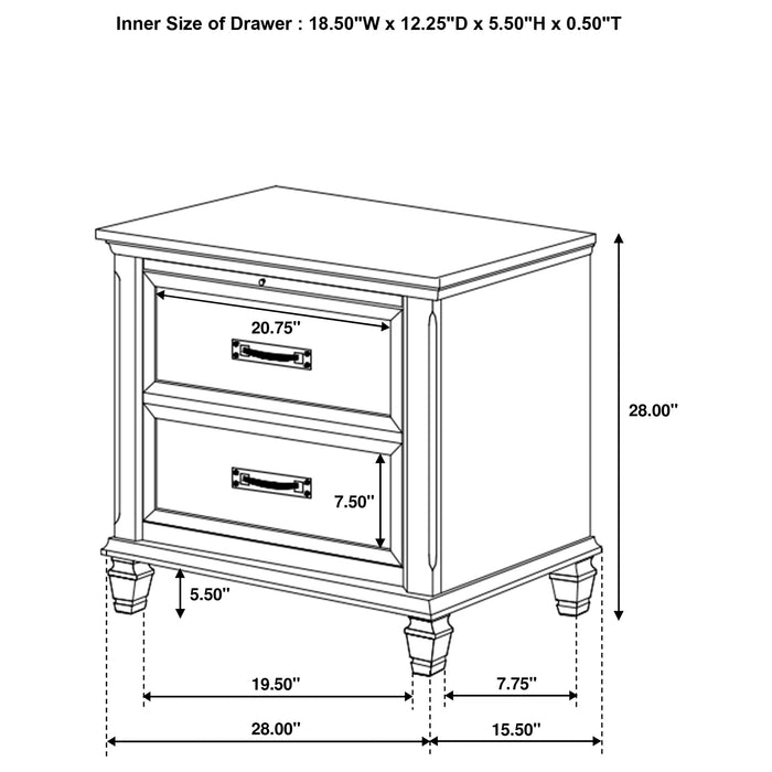 Franco 5 Pc Bedroom Sets - National Warehouse Furniture (Buffalo, NY)