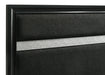 Miranda California King, E.King, Queen, Full, & Twin Bed Black & White - National Warehouse Furniture (Buffalo, NY)