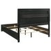 Miranda California King, E.King, Queen, Full, & Twin Bed Black & White - National Warehouse Furniture (Buffalo, NY)