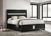 Miranda California King, E.King, Queen, Full, & Twin Bed Black & White - National Warehouse Furniture (Buffalo, NY)