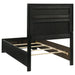 Miranda California King, E.King, Queen, Full, & Twin Bed Black & White - National Warehouse Furniture (Buffalo, NY)