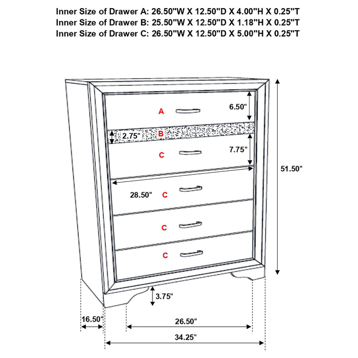 Miranda Bedroom Set with Storage