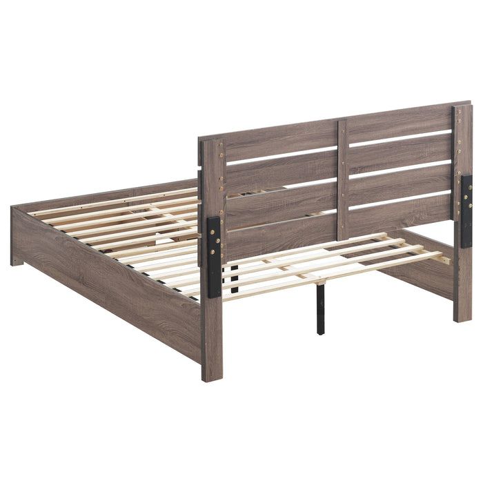 Brantford Wood Storage Panel Bed - National Warehouse Furniture (Buffalo, NY)