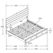 Brantford Wood Storage Panel Bed - National Warehouse Furniture (Buffalo, NY)