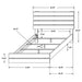 Brantford Wood Storage Panel Bed - National Warehouse Furniture (Buffalo, NY)