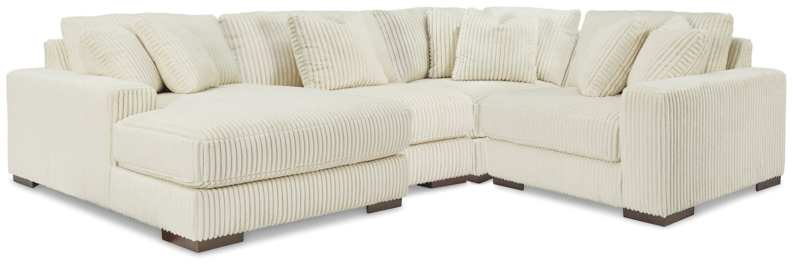 Lindyn Sectional with Chaise - National Warehouse Furniture (Buffalo, NY)