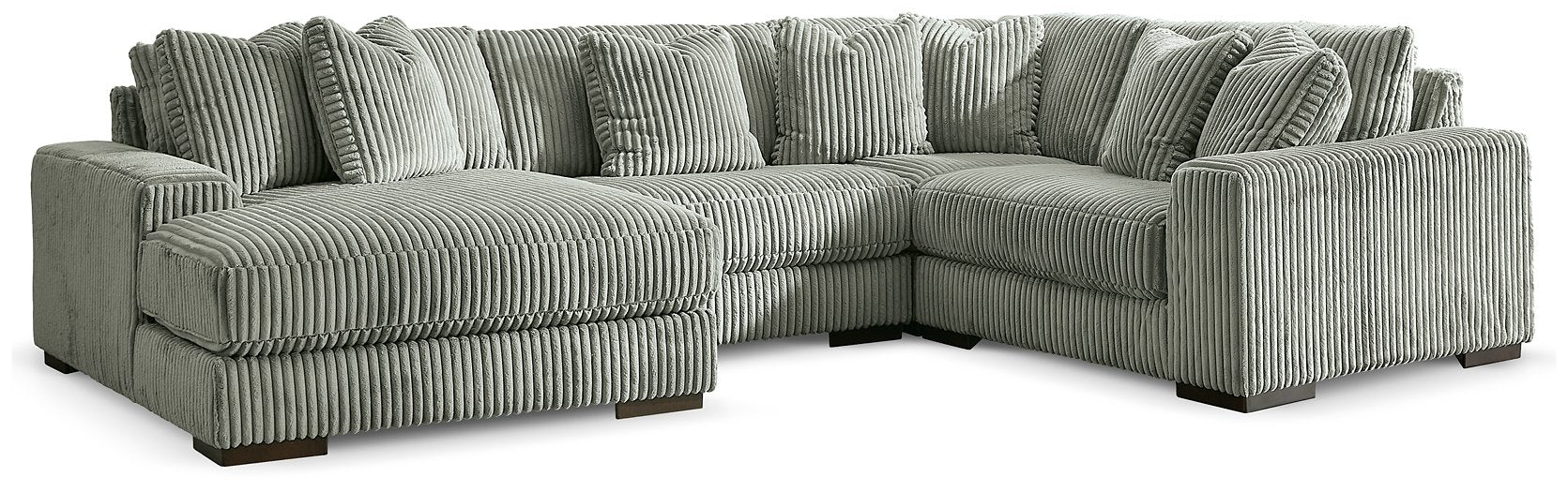 Lindyn Sectional with Chaise - National Warehouse Furniture (Buffalo, NY)