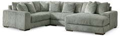 Lindyn Sectional with Chaise - National Warehouse Furniture (Buffalo, NY)