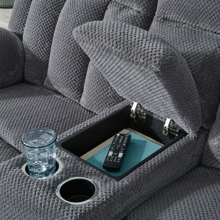 Observation Power Reclining Loveseat with Console - National Warehouse Furniture (Buffalo, NY)