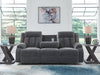Observation Power Reclining Sofa with Drop Down Table - National Warehouse Furniture (Buffalo, NY)