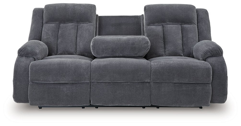 Observation Power Reclining Sofa with Drop Down Table - National Warehouse Furniture (Buffalo, NY)