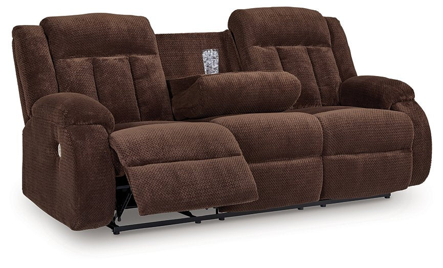 Observation Power Reclining Sofa with Drop Down Table - National Warehouse Furniture (Buffalo, NY)