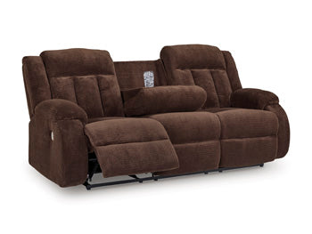 Observation Power Reclining Sofa with Drop Down Table - National Warehouse Furniture (Buffalo, NY)