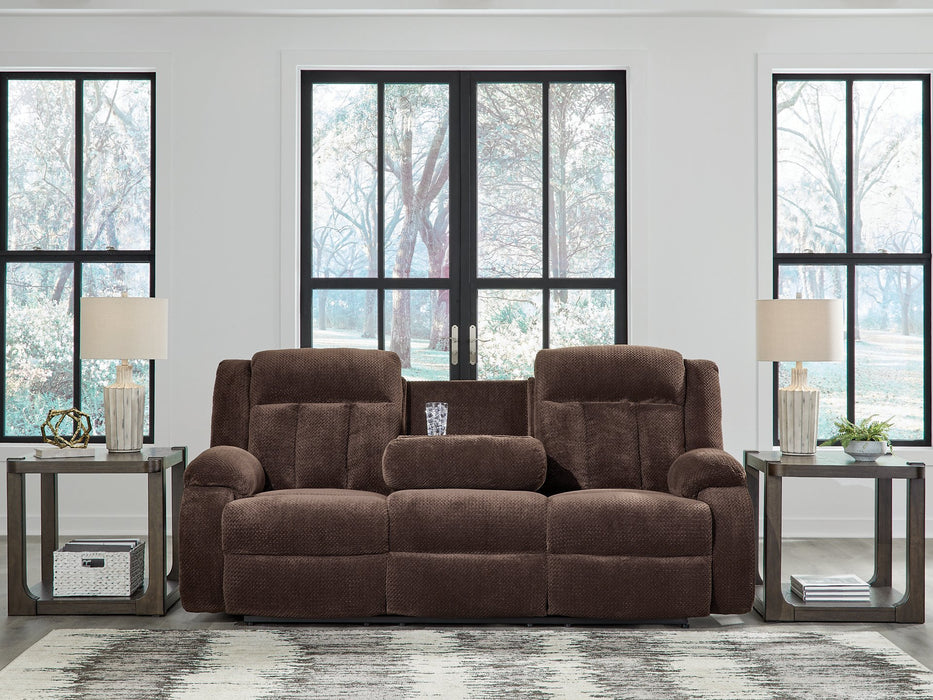 Observation Power Reclining Sofa with Drop Down Table - National Warehouse Furniture (Buffalo, NY)