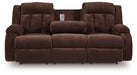 Observation Power Reclining Sofa with Drop Down Table - National Warehouse Furniture (Buffalo, NY)