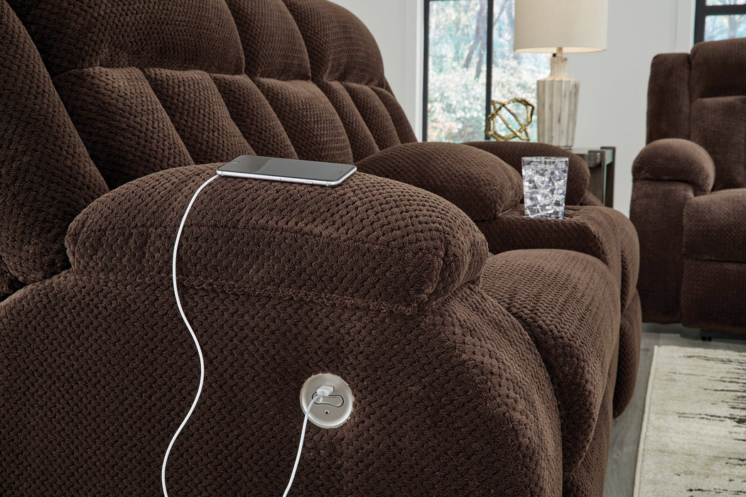 Observation Power Reclining Loveseat with Console - National Warehouse Furniture (Buffalo, NY)