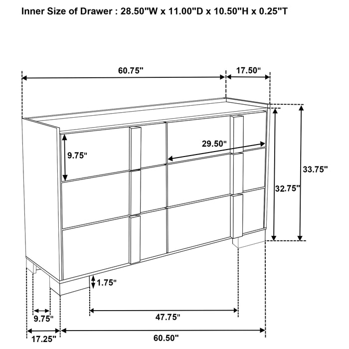 Hyland 4 & 5 Piece Bedroom Set E.King & Queen - National Warehouse Furniture (Buffalo, NY)