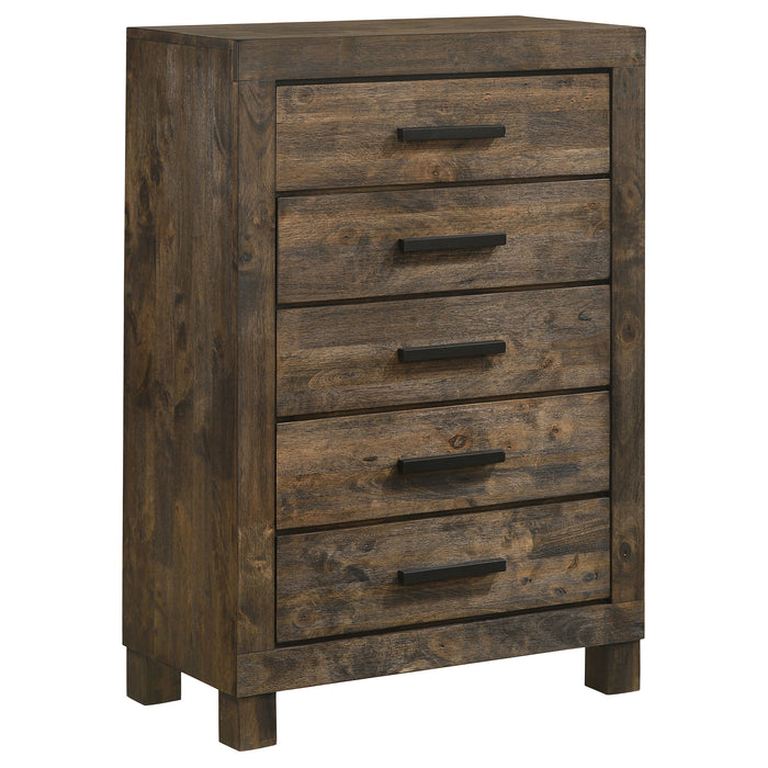 Woodmont 4 & 5 Piece E.King, Queen, & Cal;.King Bedroom Sets - National Warehouse Furniture (Buffalo, NY)