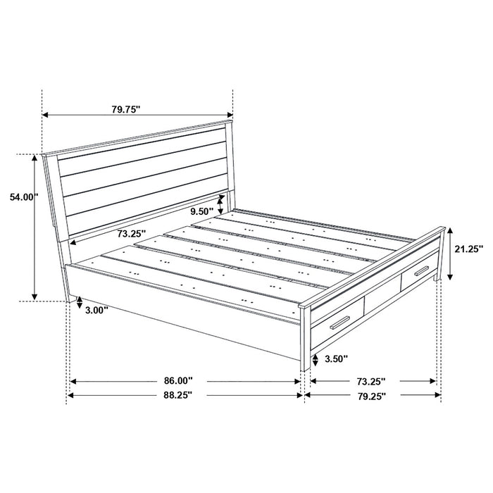 Woodmont 4 & 5 Piece E.King, Queen, & Cal;.King Bedroom Sets - National Warehouse Furniture (Buffalo, NY)