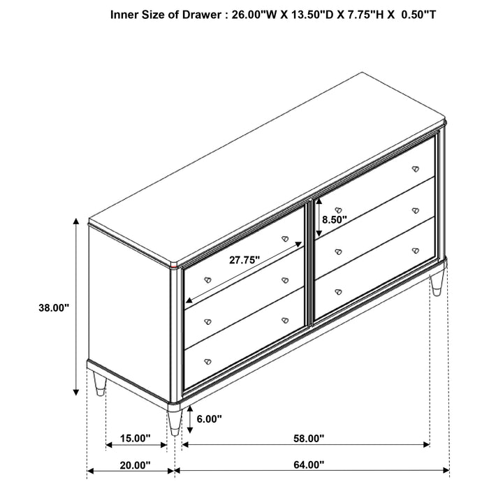 Emberlyn 4 & 5 Piece Bedroom Set - National Warehouse Furniture (Buffalo, NY)