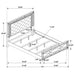 Gunnison 5 Pc Bedroom Sets - National Warehouse Furniture (Buffalo, NY)