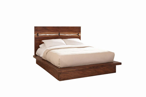 Winslow California King, E.King & Queen Bed Smokey Walnut and Coffee Bean - National Warehouse Furniture (Buffalo, NY)