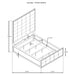 Durango 4 & 5 Piece E.King, Cal.King & Queen Bedroom Set - National Warehouse Furniture (Buffalo, NY)