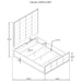Durango 4 & 5 Piece E.King, Cal.King & Queen Bedroom Set - National Warehouse Furniture (Buffalo, NY)