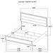 Wright California King Bed - National Warehouse Furniture (Buffalo, NY)