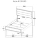 Wright California King Bed - National Warehouse Furniture (Buffalo, NY)