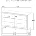 Welsley 4 & 5 PieceBedroom Set - National Warehouse Furniture (Buffalo, NY)