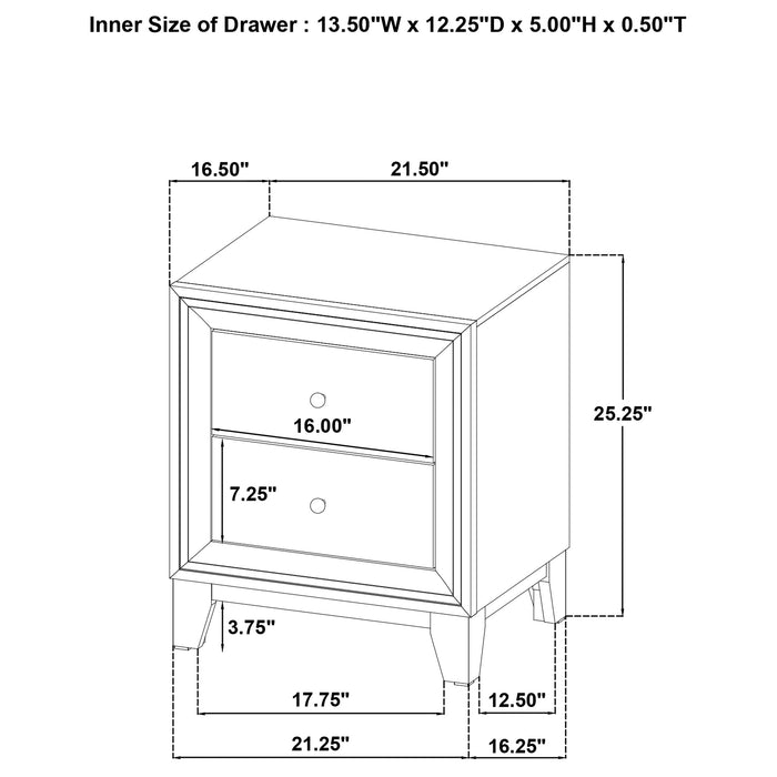 Welsley 4 & 5 PieceBedroom Set - National Warehouse Furniture (Buffalo, NY)