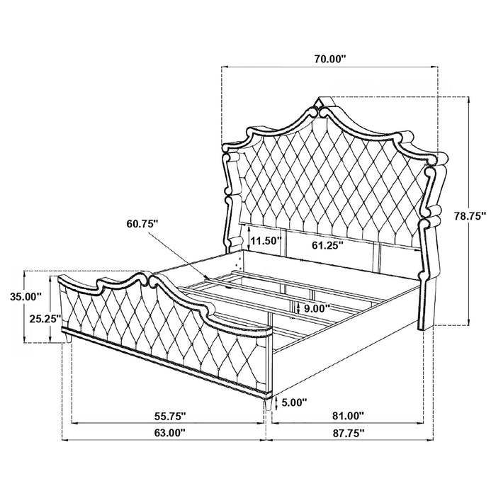 Antonella Beds - National Warehouse Furniture (Buffalo, NY)