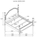 Andover California King, Queen, & E.King Bed - National Warehouse Furniture (Buffalo, NY)