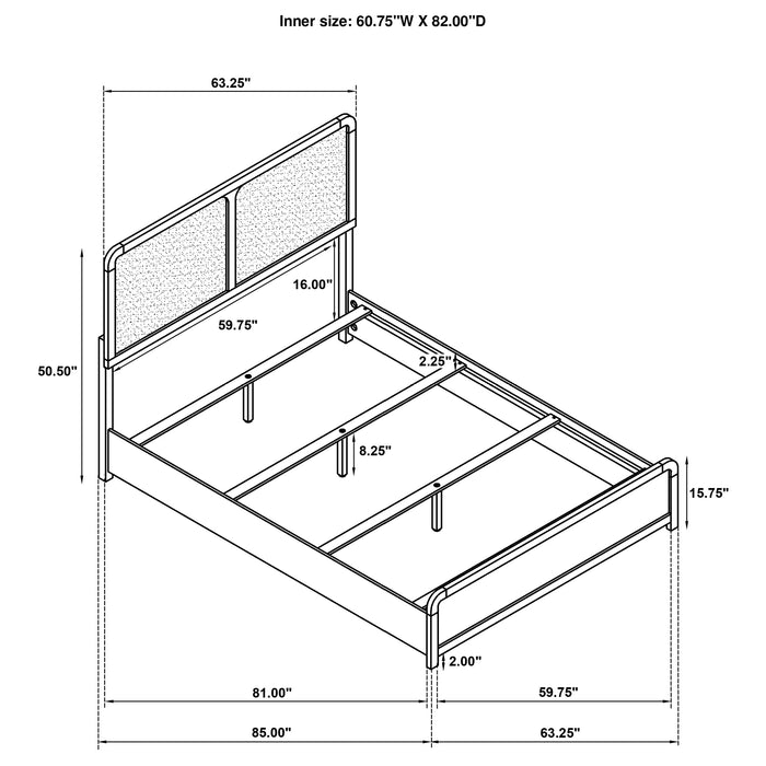 Cavelle 4 & 5 Piece Bedroom Set Queen & E.King - National Warehouse Furniture (Buffalo, NY)