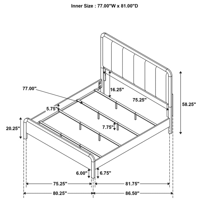 Amsbury California King, E.King, & Queen Bed - National Warehouse Furniture (Buffalo, NY)