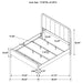 Amsbury California King, E.King, & Queen Bed - National Warehouse Furniture (Buffalo, NY)