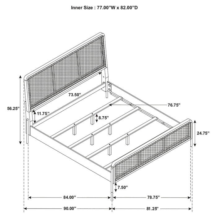 Arini Eastern King & Twin Bed - National Warehouse Furniture (Buffalo, NY)