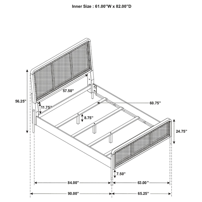 Arini Eastern King & Twin Bed - National Warehouse Furniture (Buffalo, NY)