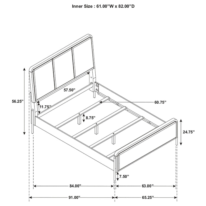 Arini Eastern King & Twin Bed - National Warehouse Furniture (Buffalo, NY)