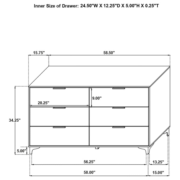Kendall 4 & 5 Piece Bedroom Sets - National Warehouse Furniture (Buffalo, NY)