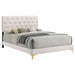 Kendall Panel Bed E.King, & Queen Black & White - National Warehouse Furniture (Buffalo, NY)
