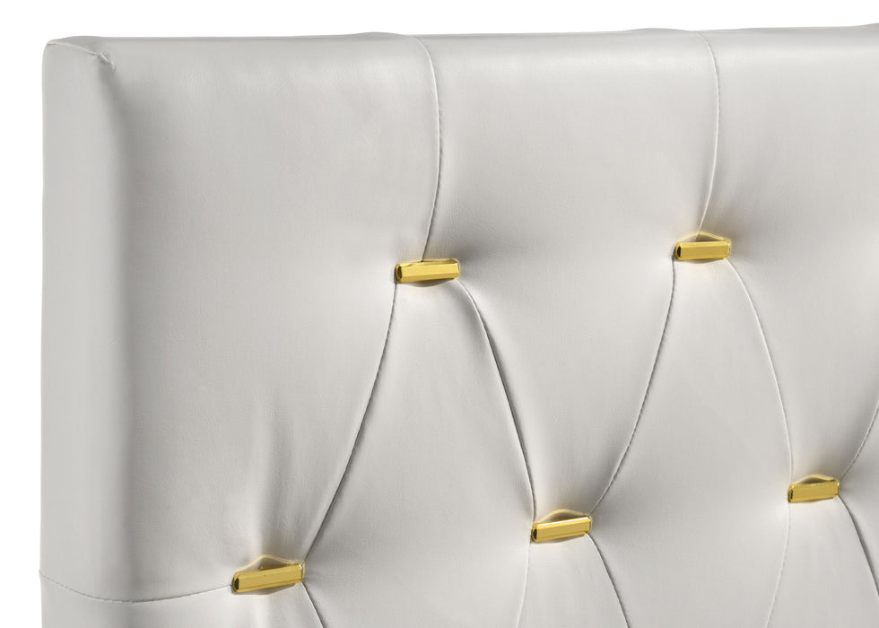 Kendall Panel Bed E.King, & Queen Black & White - National Warehouse Furniture (Buffalo, NY)