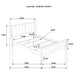 Wilkes 4 & 5 Piece E.King, Queen, Twin, & Full Bedroom Set - National Warehouse Furniture (Buffalo, NY)