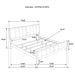 Wilkes 4 & 5 Piece E.King, Queen, Twin, & Full Bedroom Set - National Warehouse Furniture (Buffalo, NY)