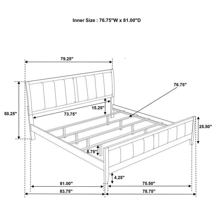 Wilkes Eastern King, Cal.King, Full, Twin, & Queen Bed - National Warehouse Furniture (Buffalo, NY)
